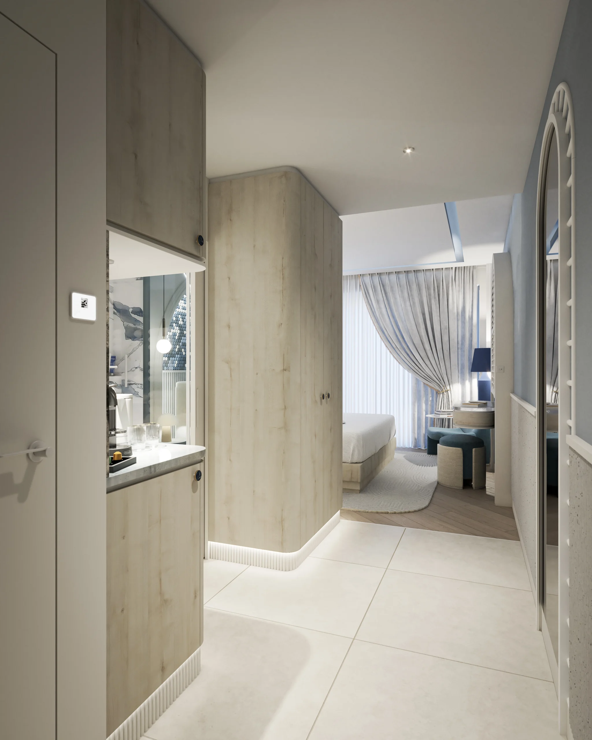 Un concept d’hôtel 5 étoiles en bord de mer, pensé autant pour les voyageurs que pour la vie locale. Entre grands espaces vue sur l’océan, restaurant gastronomique, bar speakeasy, restaurant de plage saisonnier et salles de réception modulables, le lieu mise sur le dépaysement et l’art de vivre.